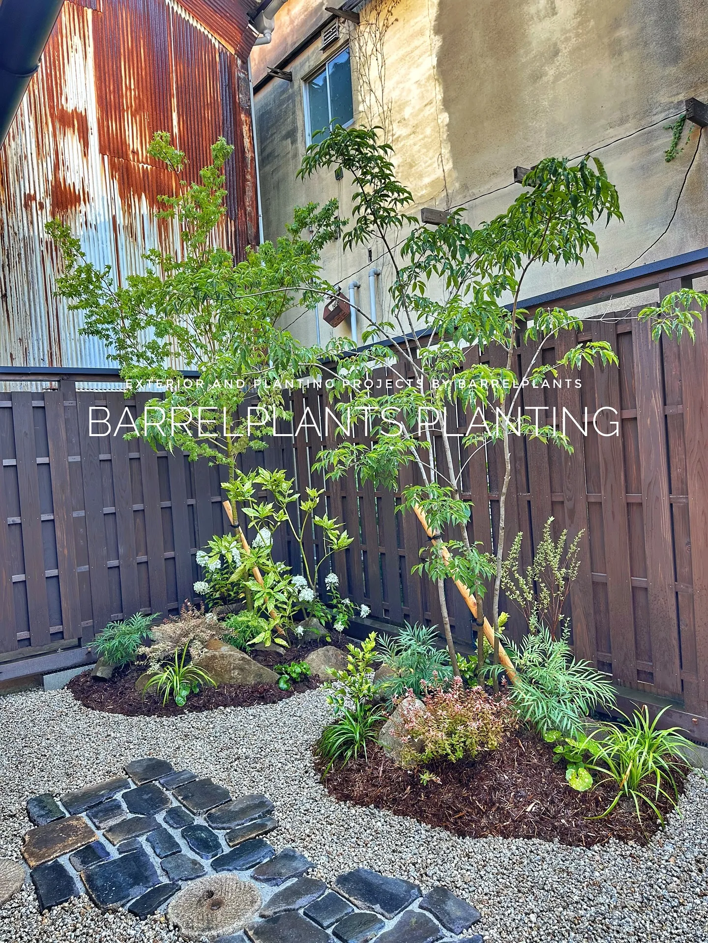【外構から植栽まで！植物専門店バーレルプランツのお仕事】