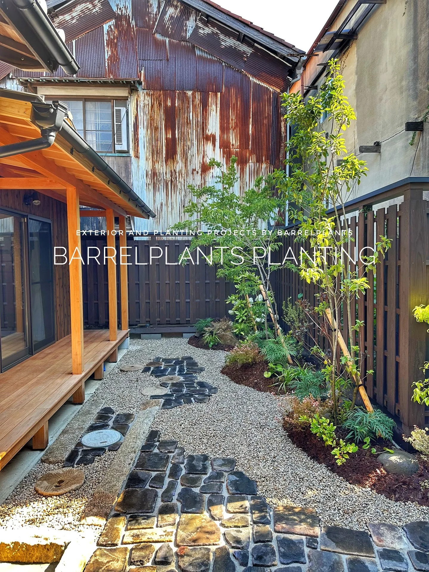 【外構から植栽まで！植物専門店バーレルプランツのお仕事】