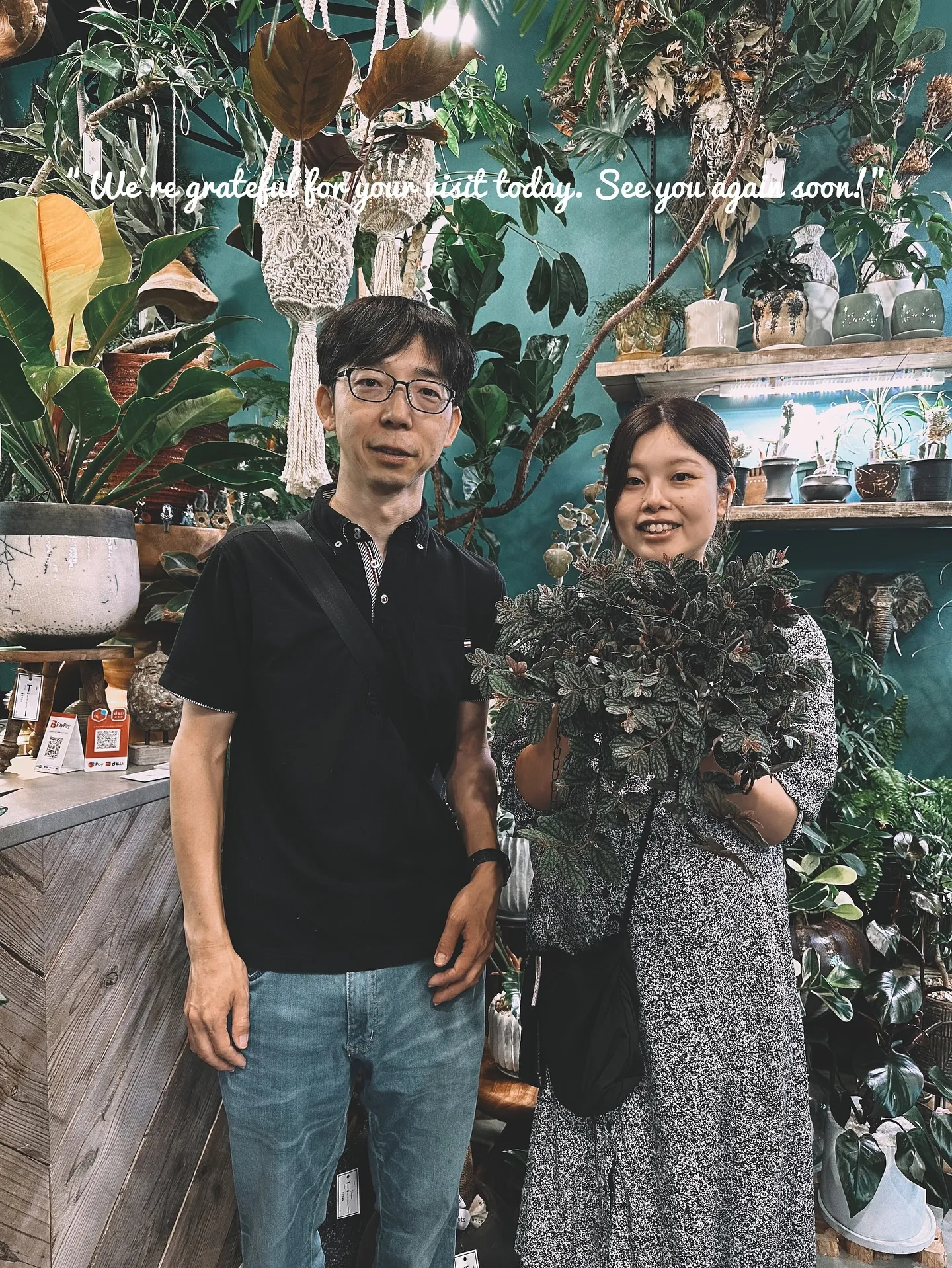 【売り場ディスプレイ完了！たくさん植物盛りだくさん♡barr...