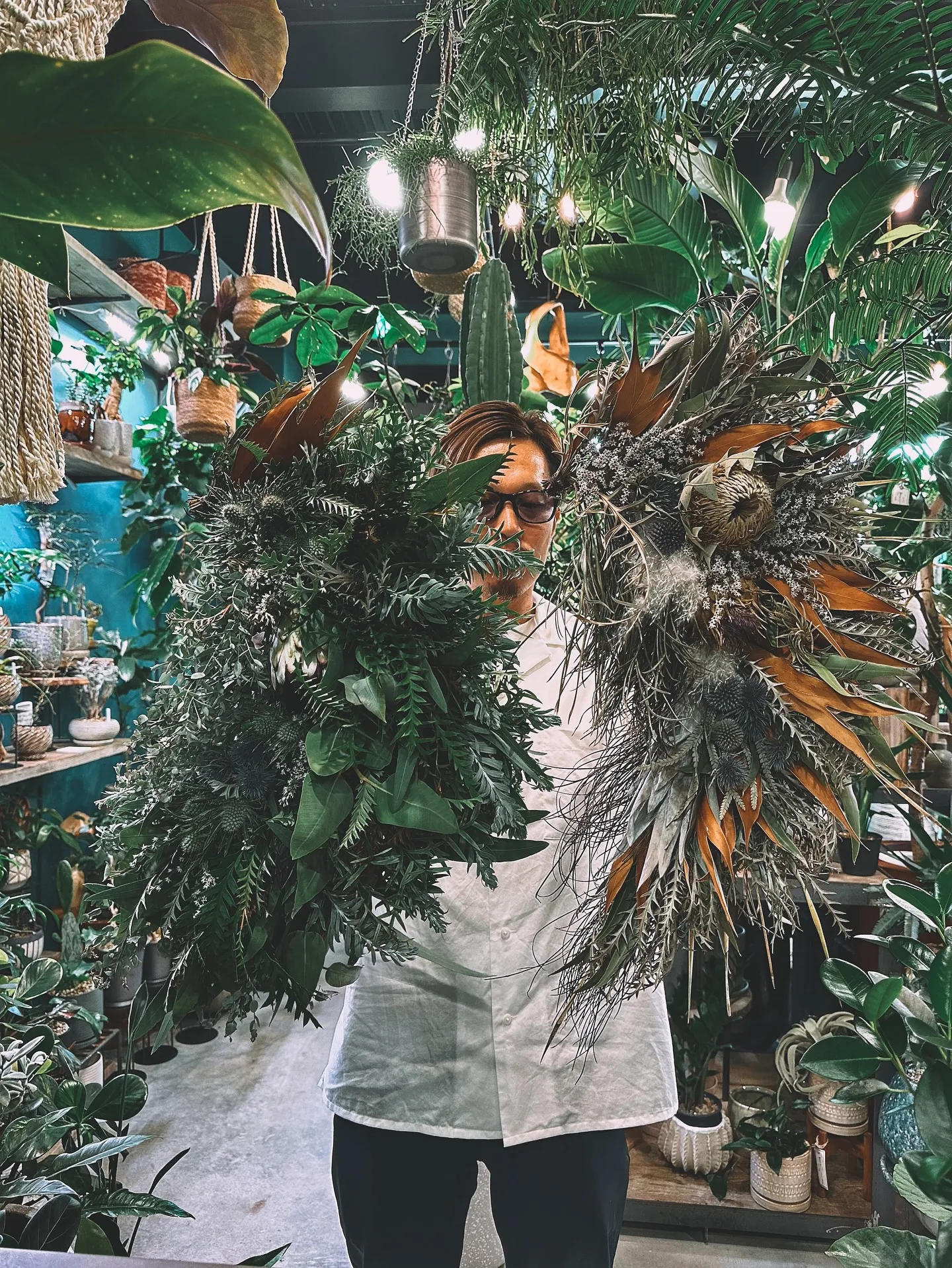 【売り場ディスプレイ完了！たくさん植物盛りだくさん♡barr...