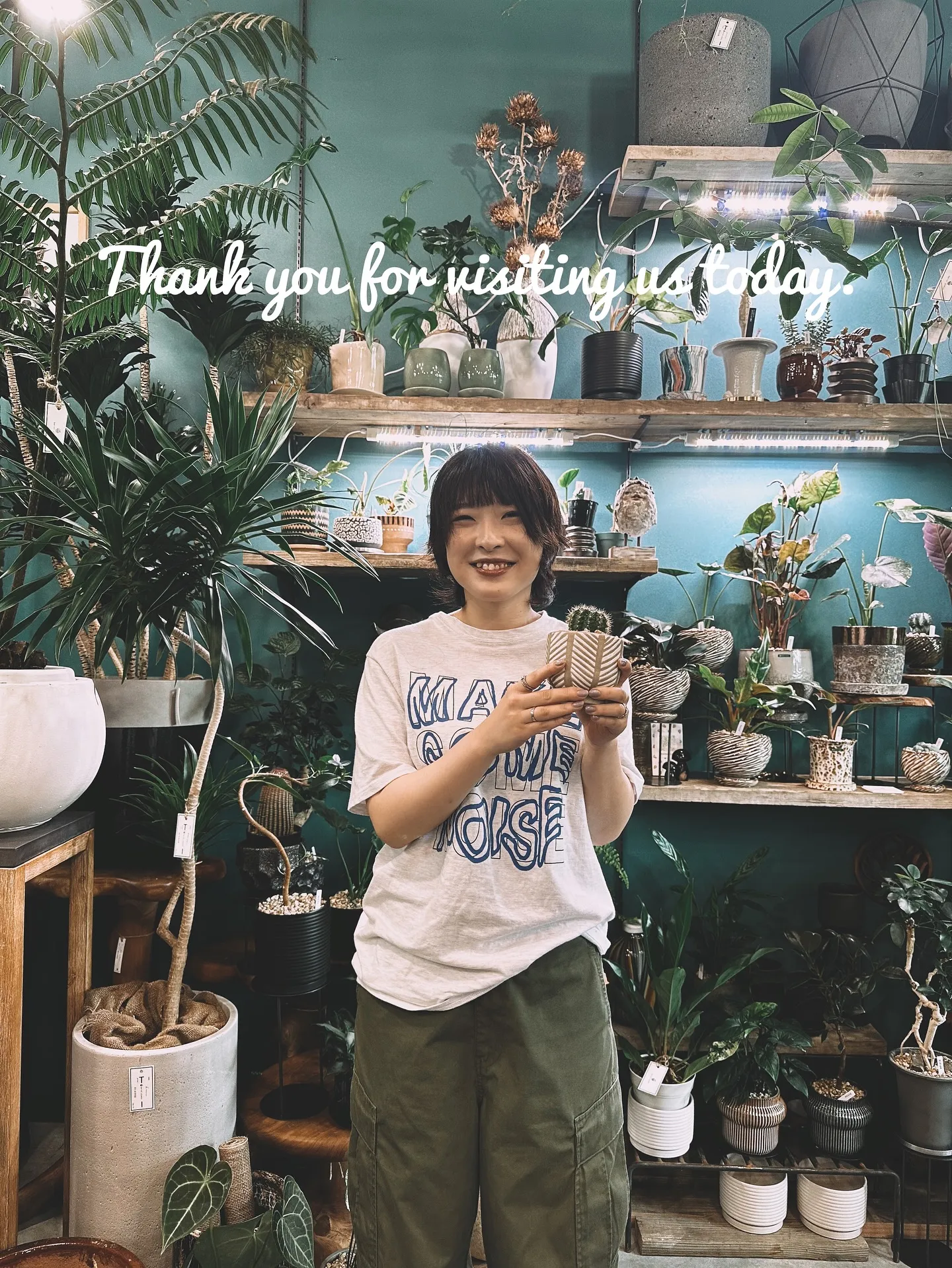 【お店の植物たちを綺麗にしよう！barrelplantsがお...