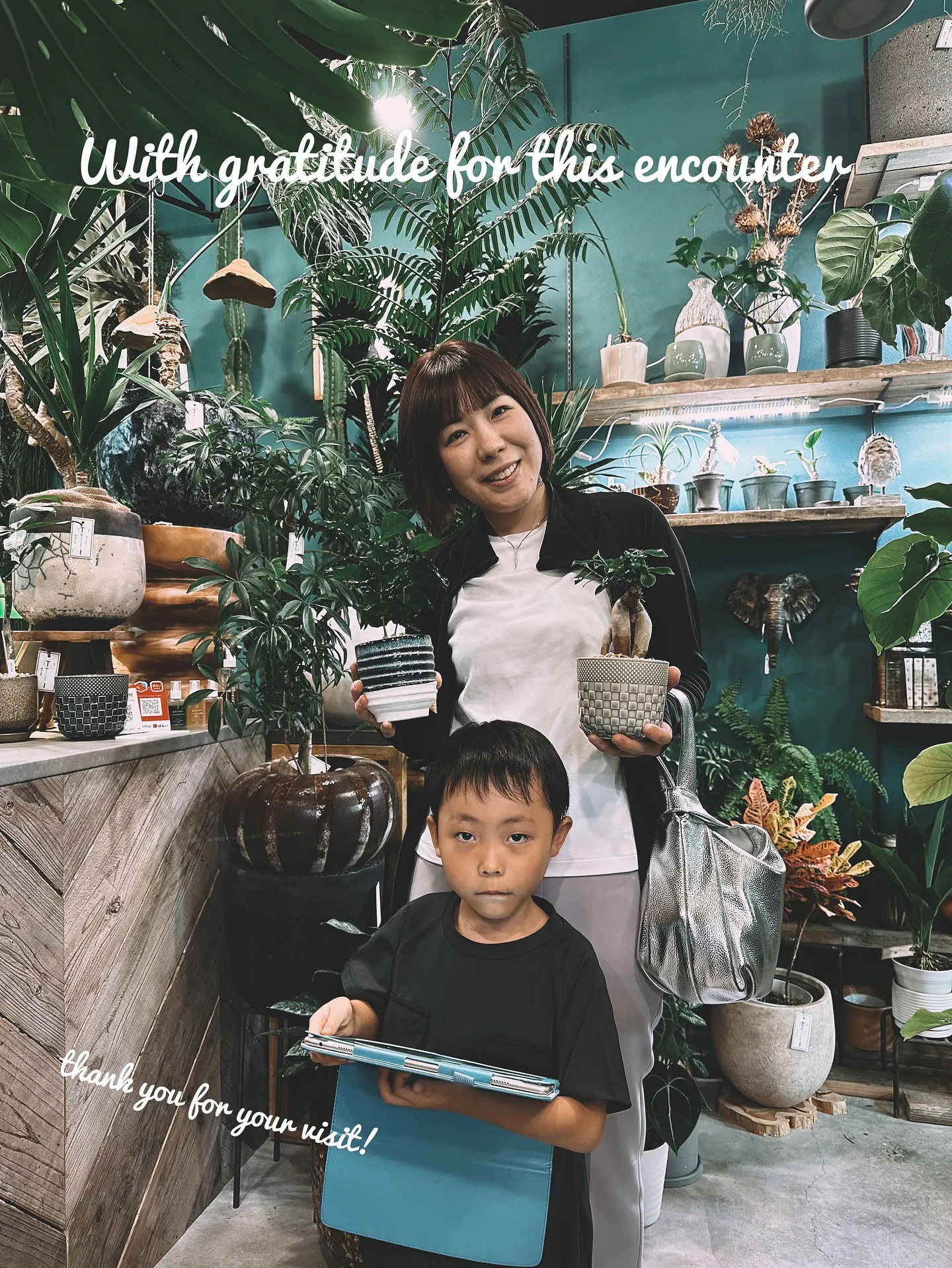 【皆様の最高の笑顔をカシャリ📷✨植物専門店のバーレルプランツ...
