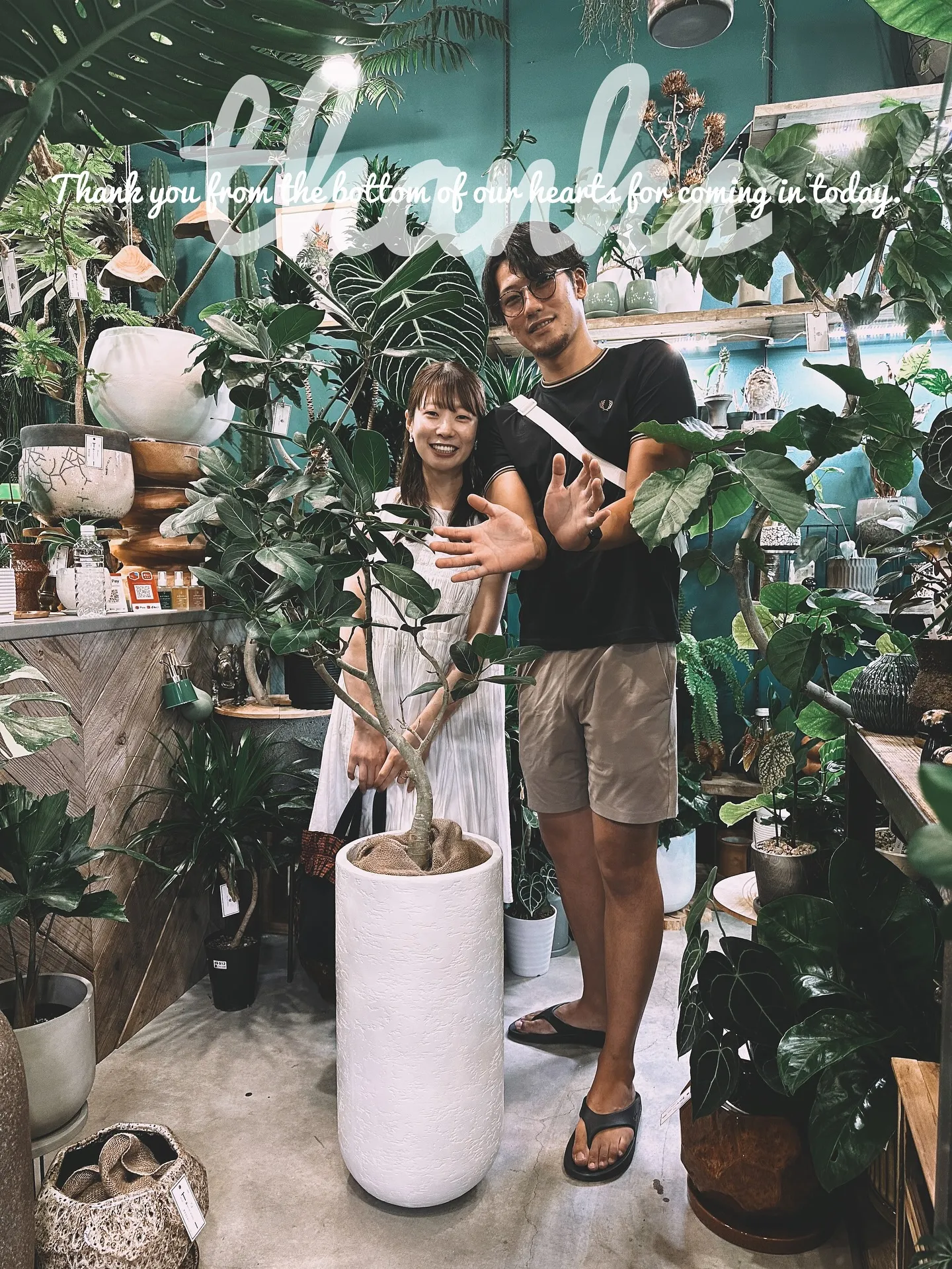 【お客様に笑顔と植物を届けよう♡植物専門店barrelpla...