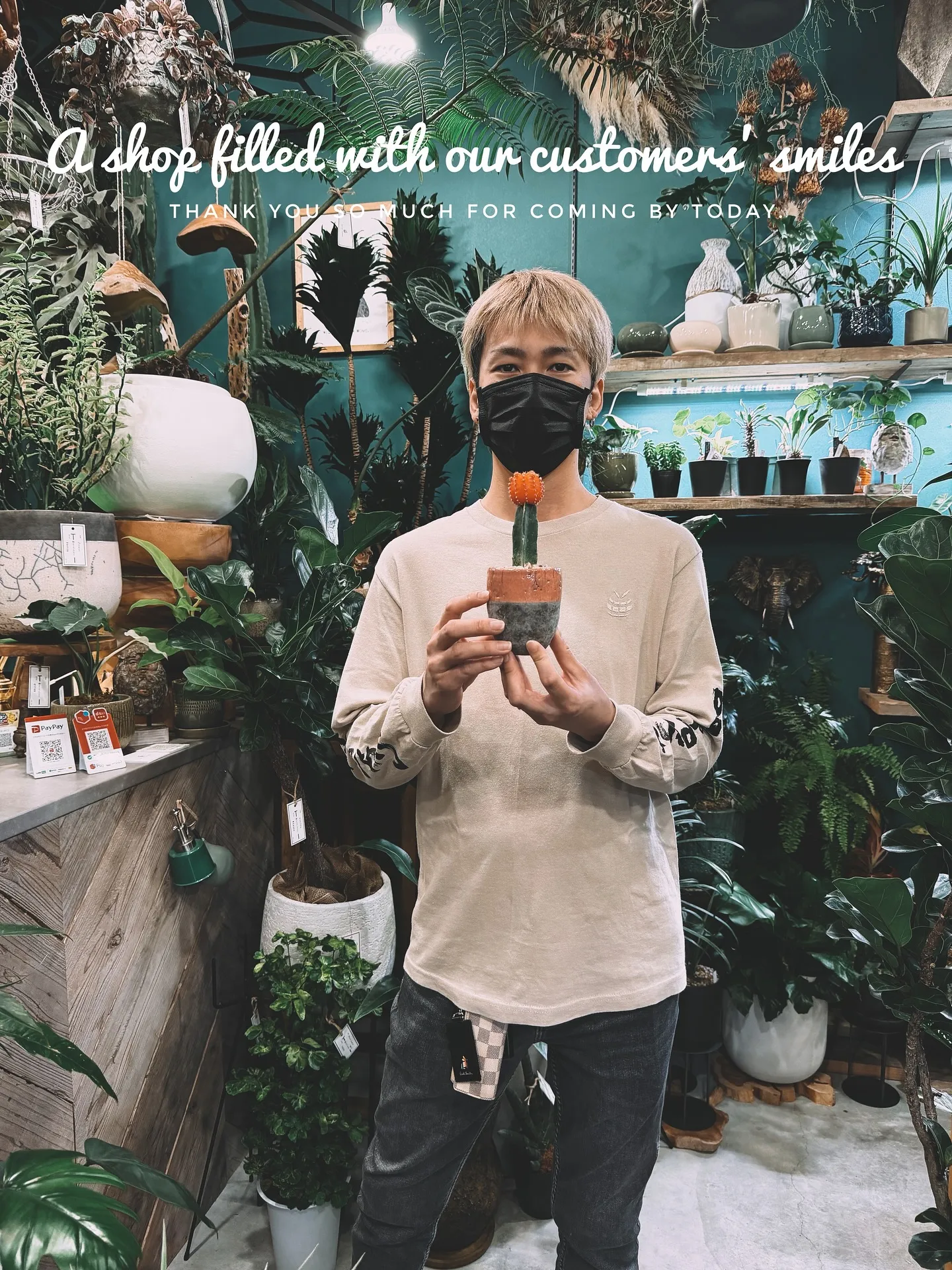 【お客様が笑顔になる植物専門店、barrelplants】