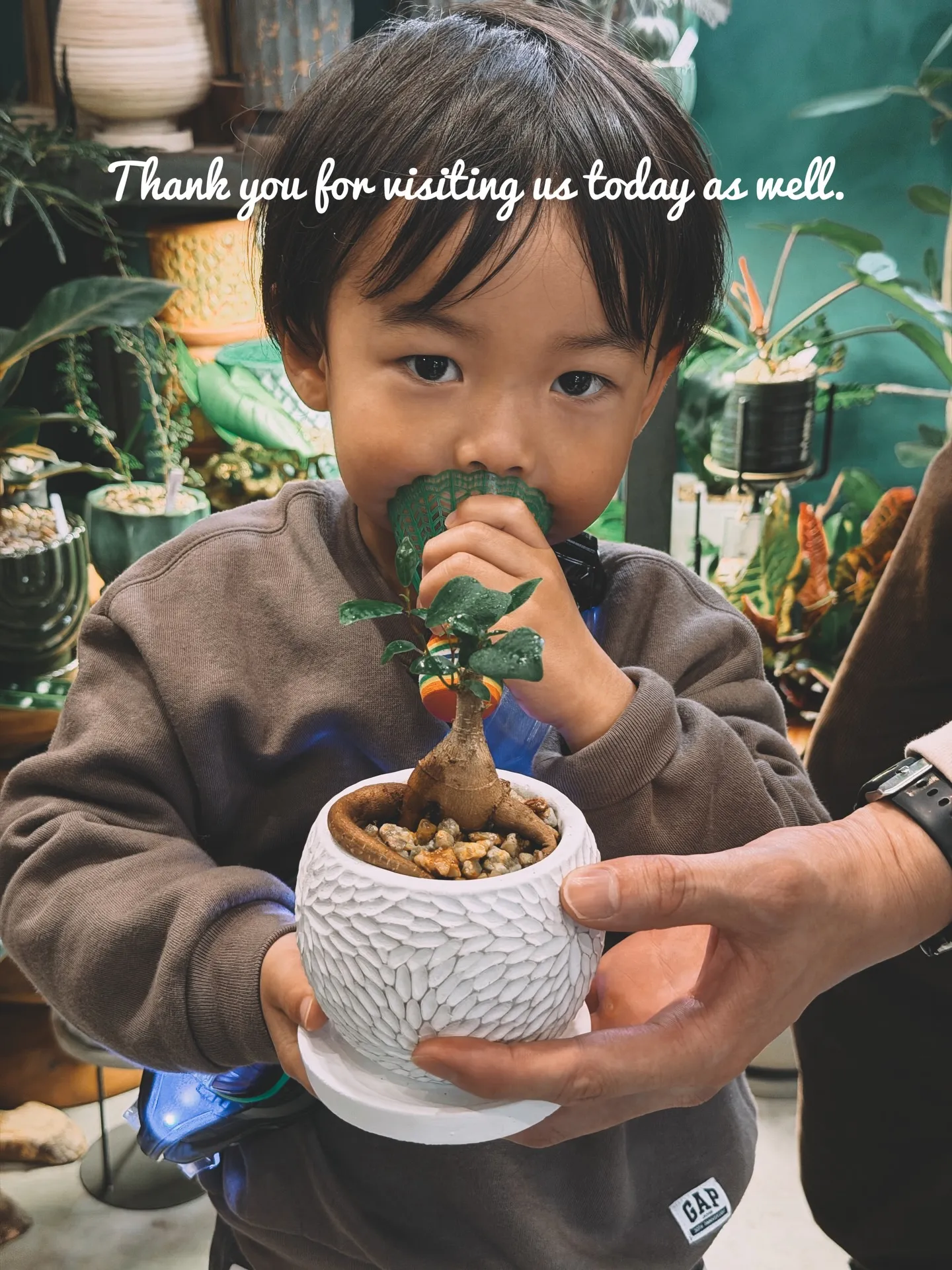 「ここに来ると、なんだか幸せになる。