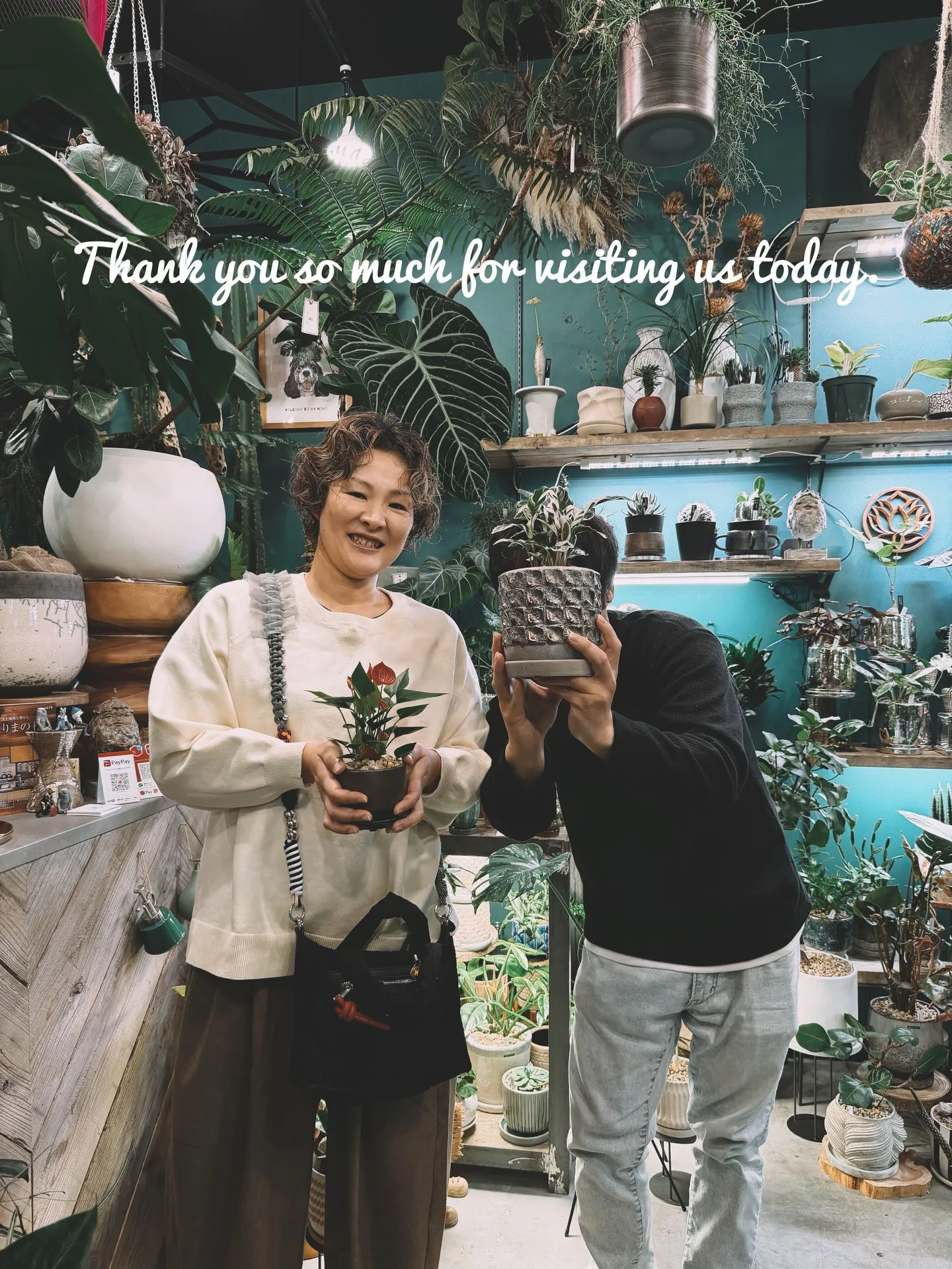 「ここに来ると、なんだか幸せになる。