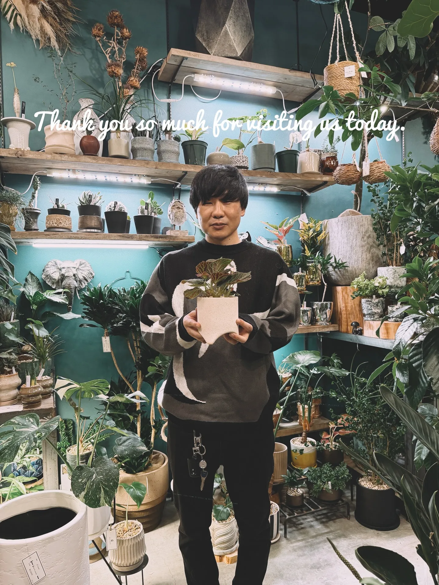 「ここに来ると、なんだか幸せになる。