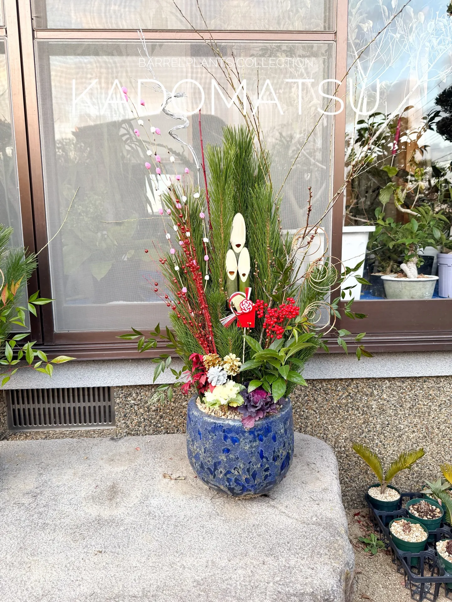 BARRELPLANTS オリジナル門松完成🎍