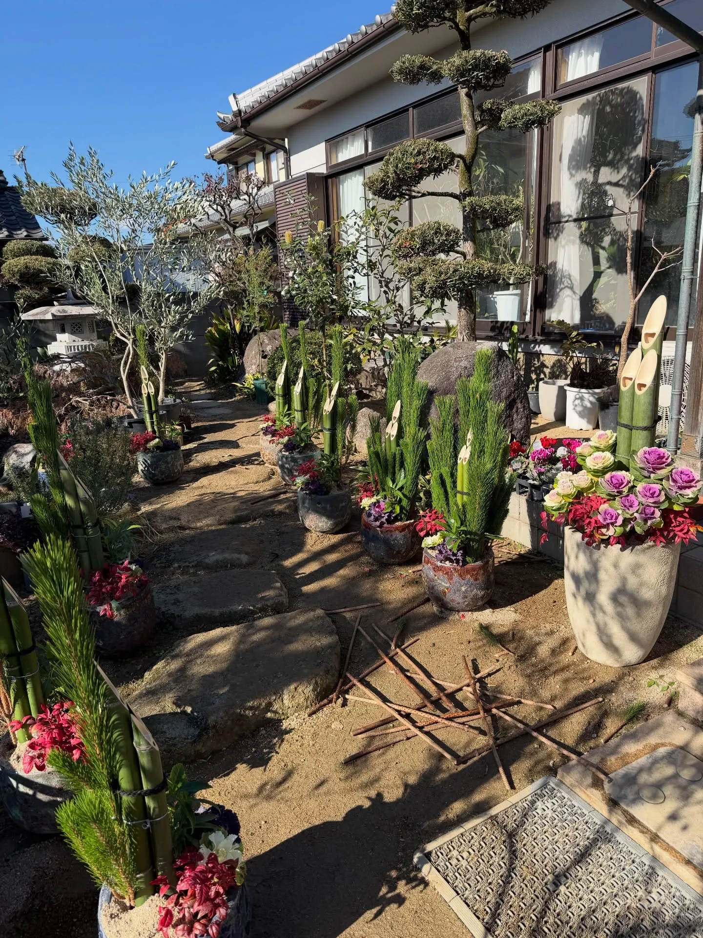 BARRELPLANTS オリジナル門松完成🎍