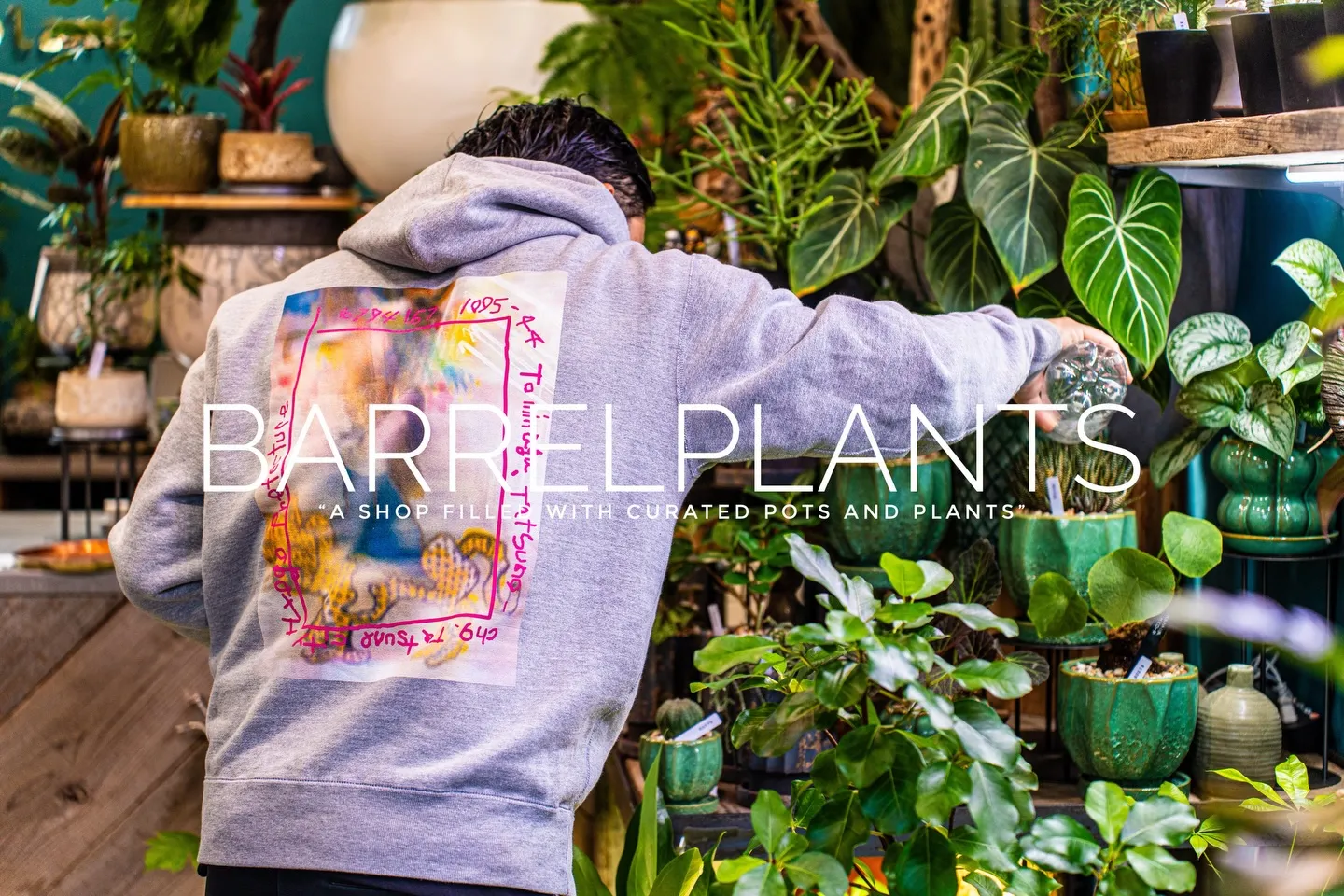 「心躍る植物時間を、ここで。