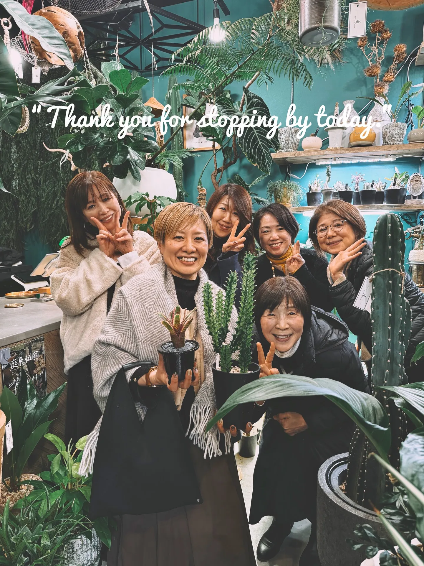 「こだわりの鉢と植物でつくる、今日の植え込みラインナップ。