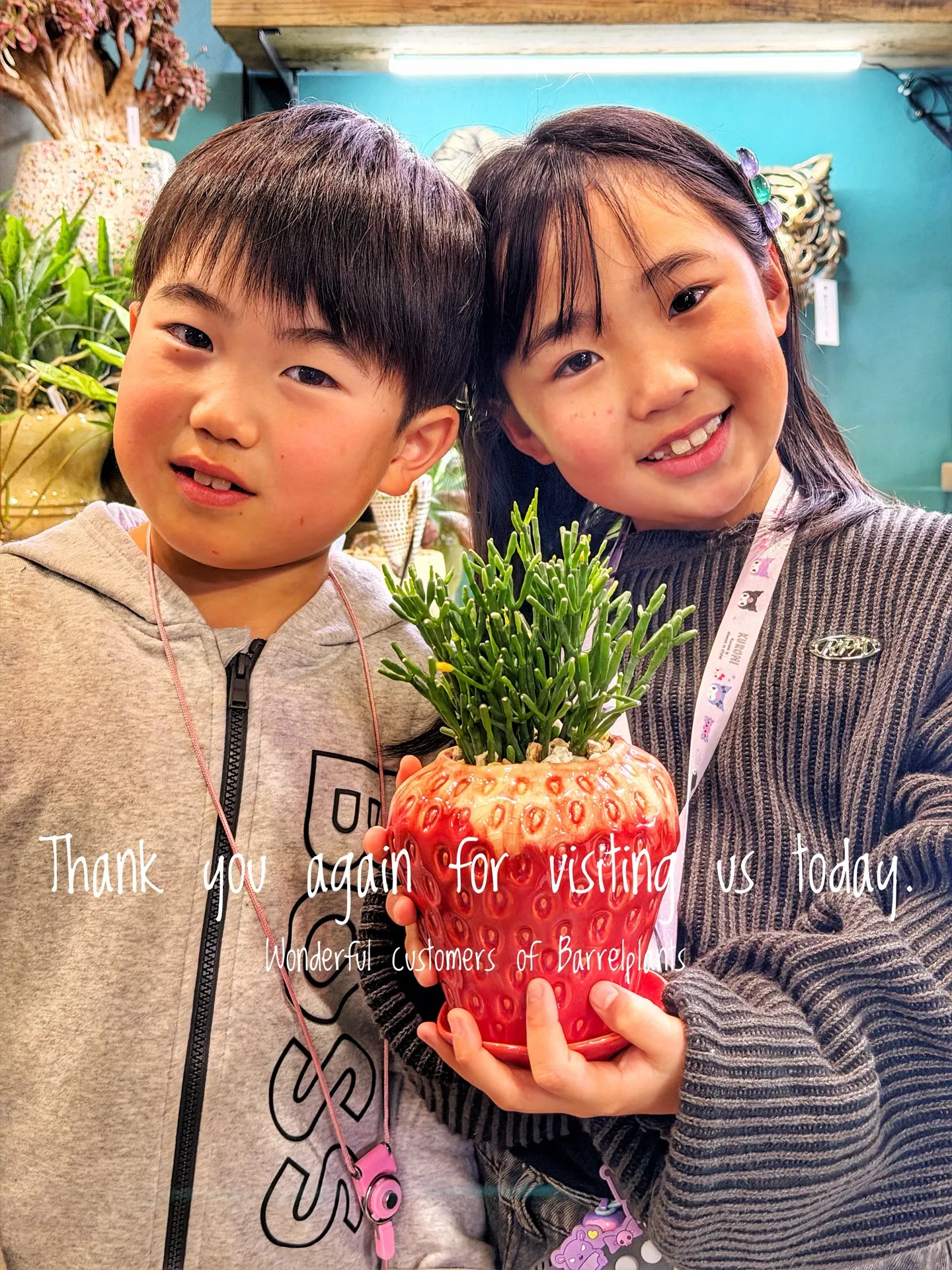 Lovely customers over the long...