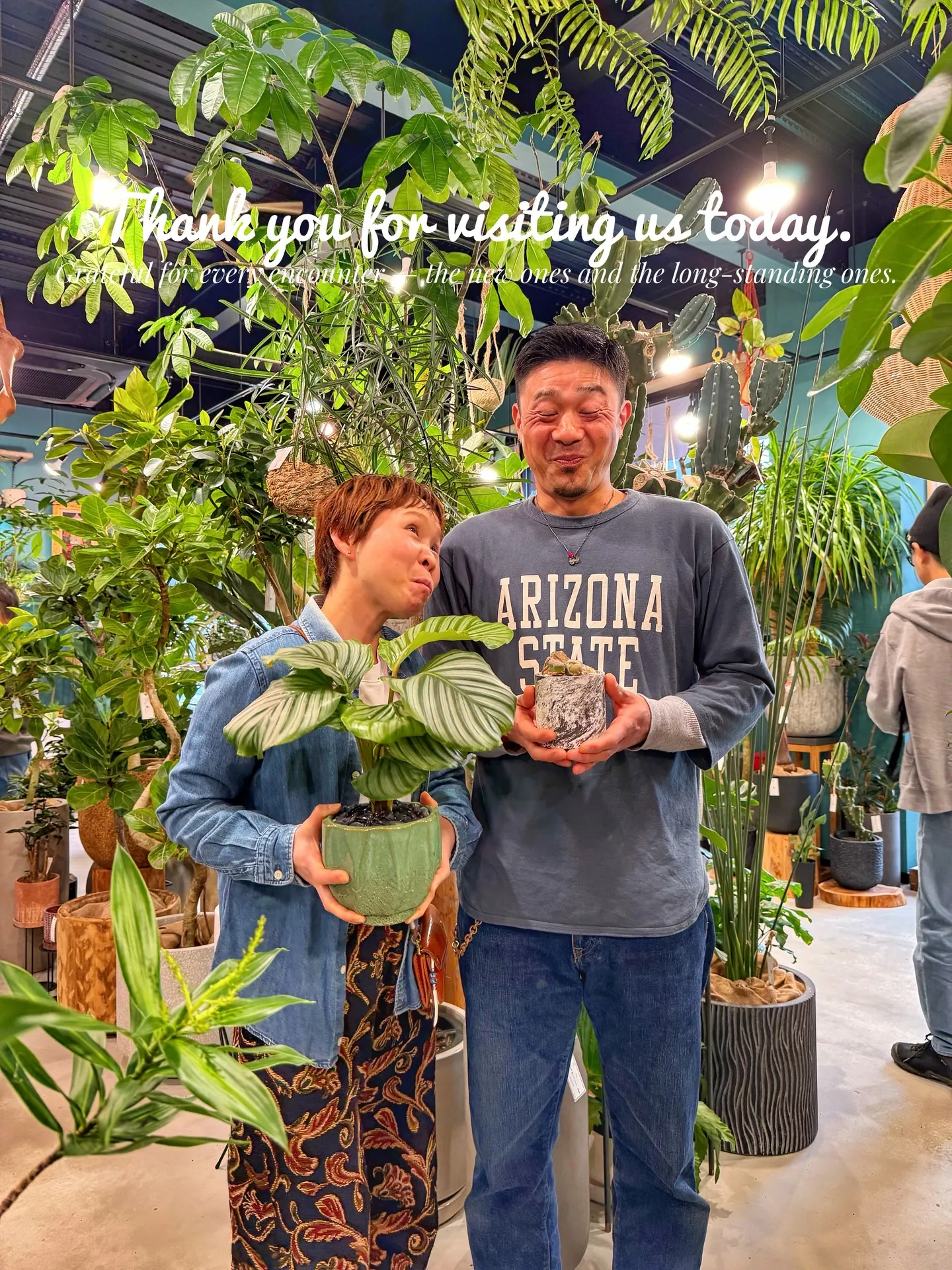 「新しいbarrelplants、今日もたくさんの笑顔に包ま...