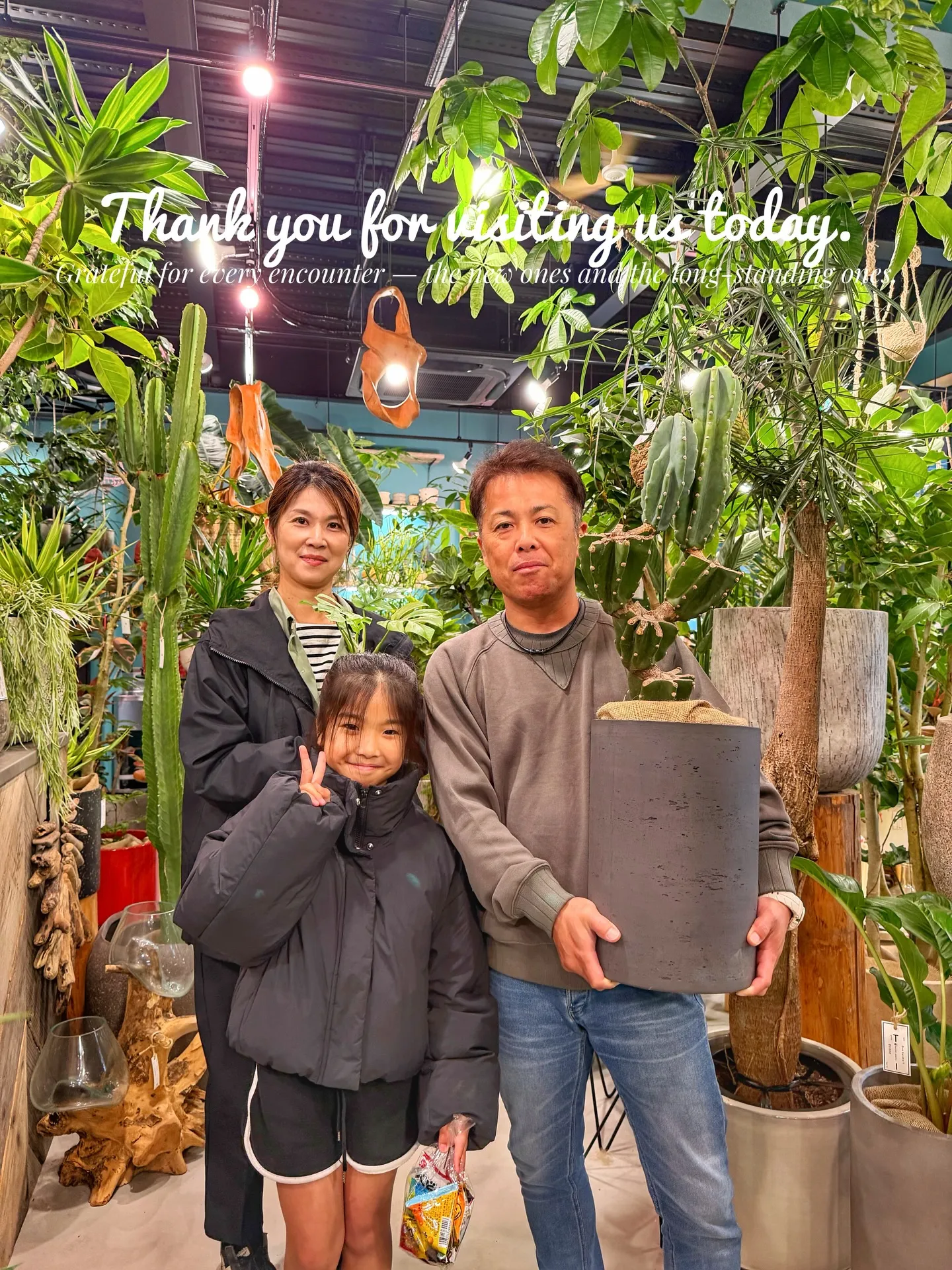 「新しいbarrelplants、今日もたくさんの笑顔に包ま...