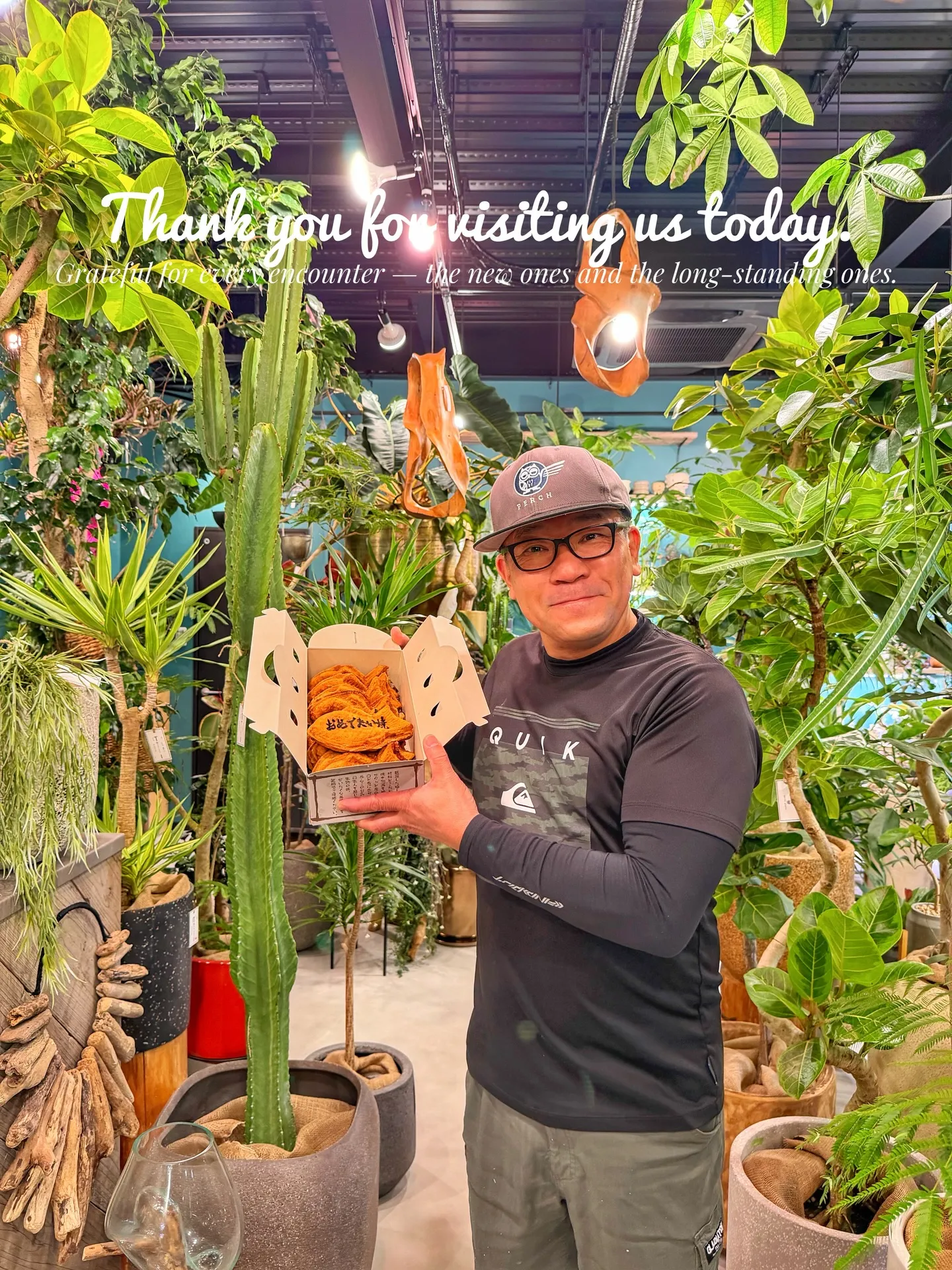 「新しいbarrelplants、今日もたくさんの笑顔に包ま...