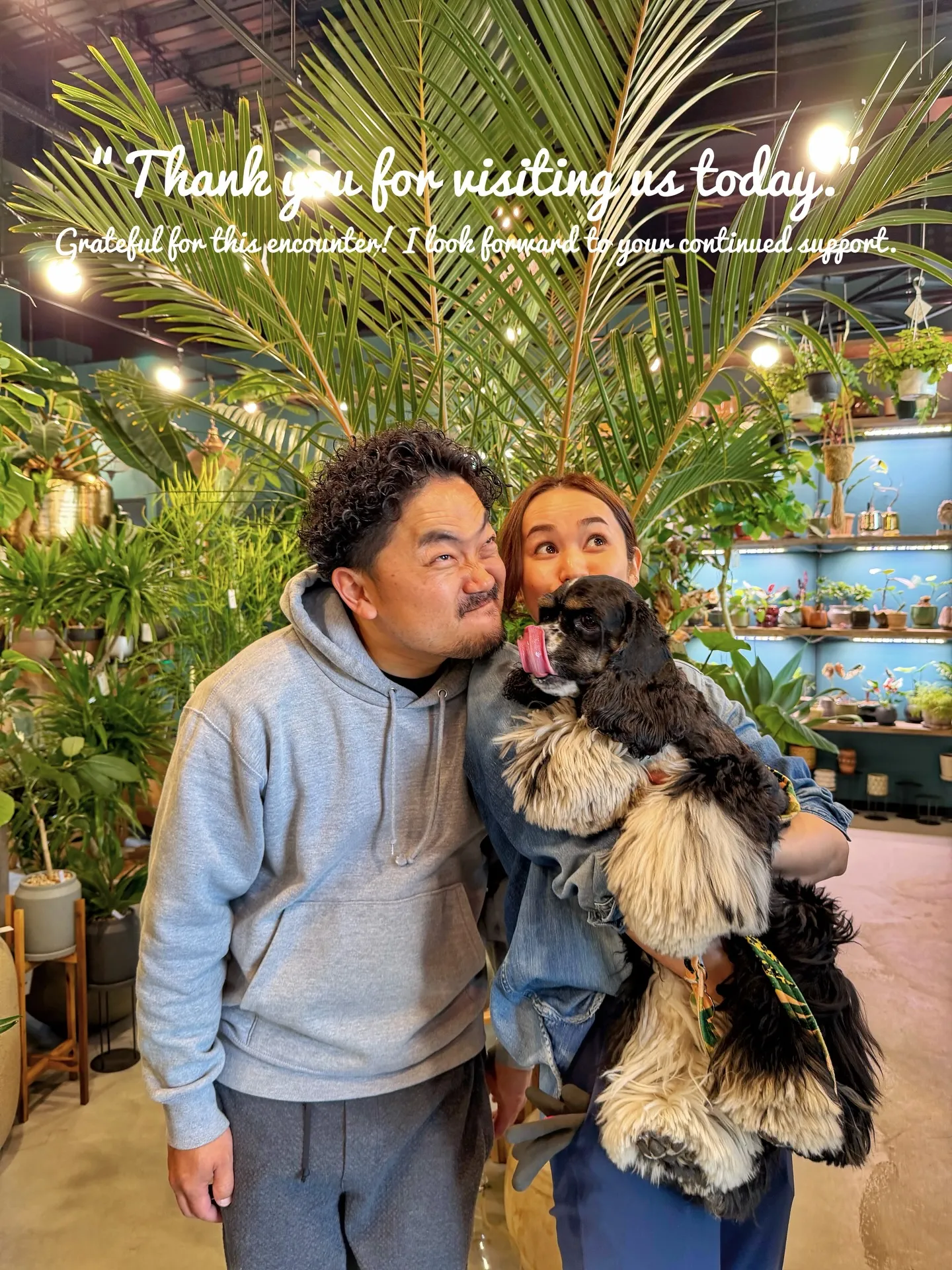 たくさんのご来店に心から感謝。