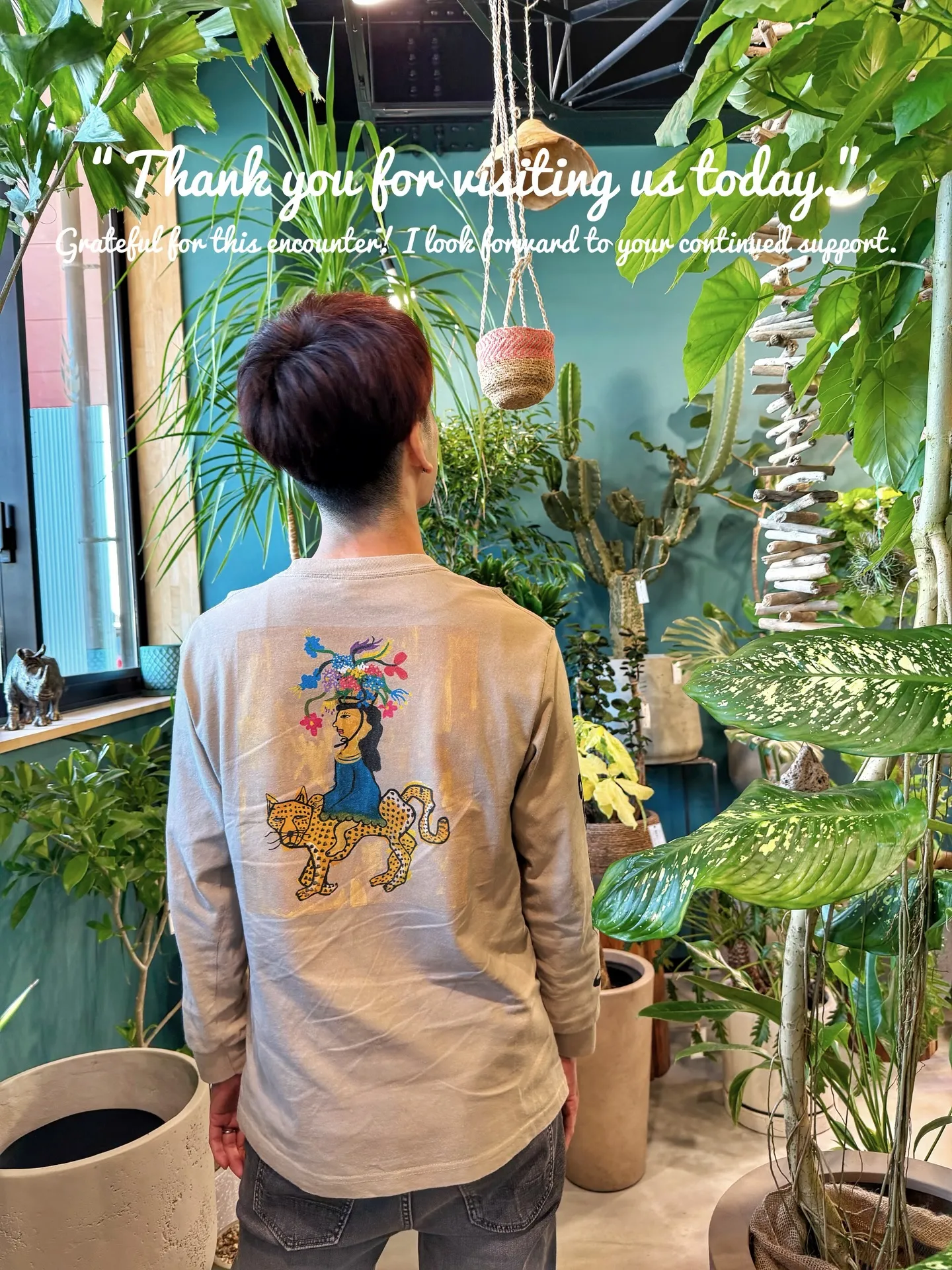 たくさんのご来店に心から感謝。