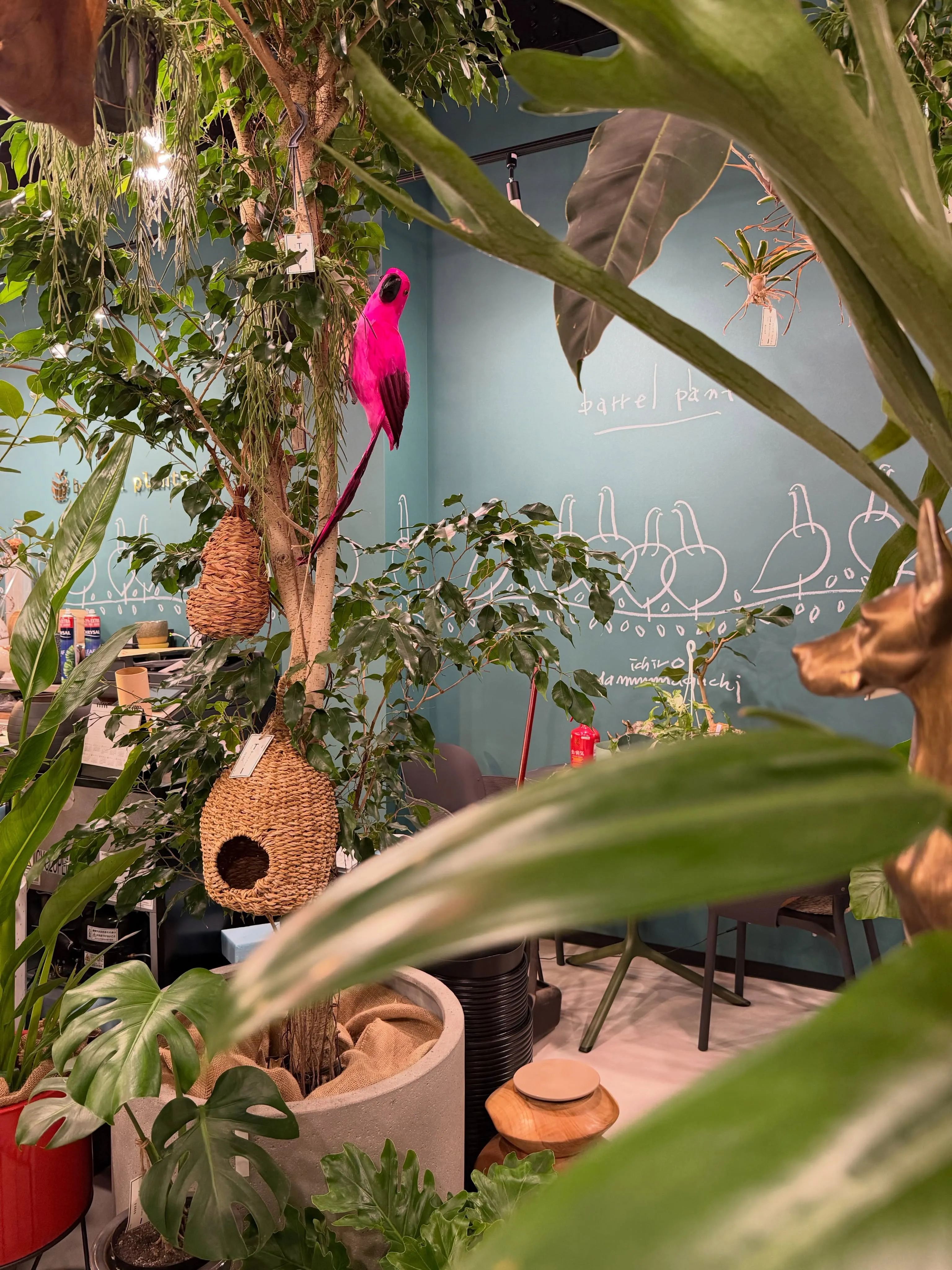 植物を選ぶ時間まで、心地よく。