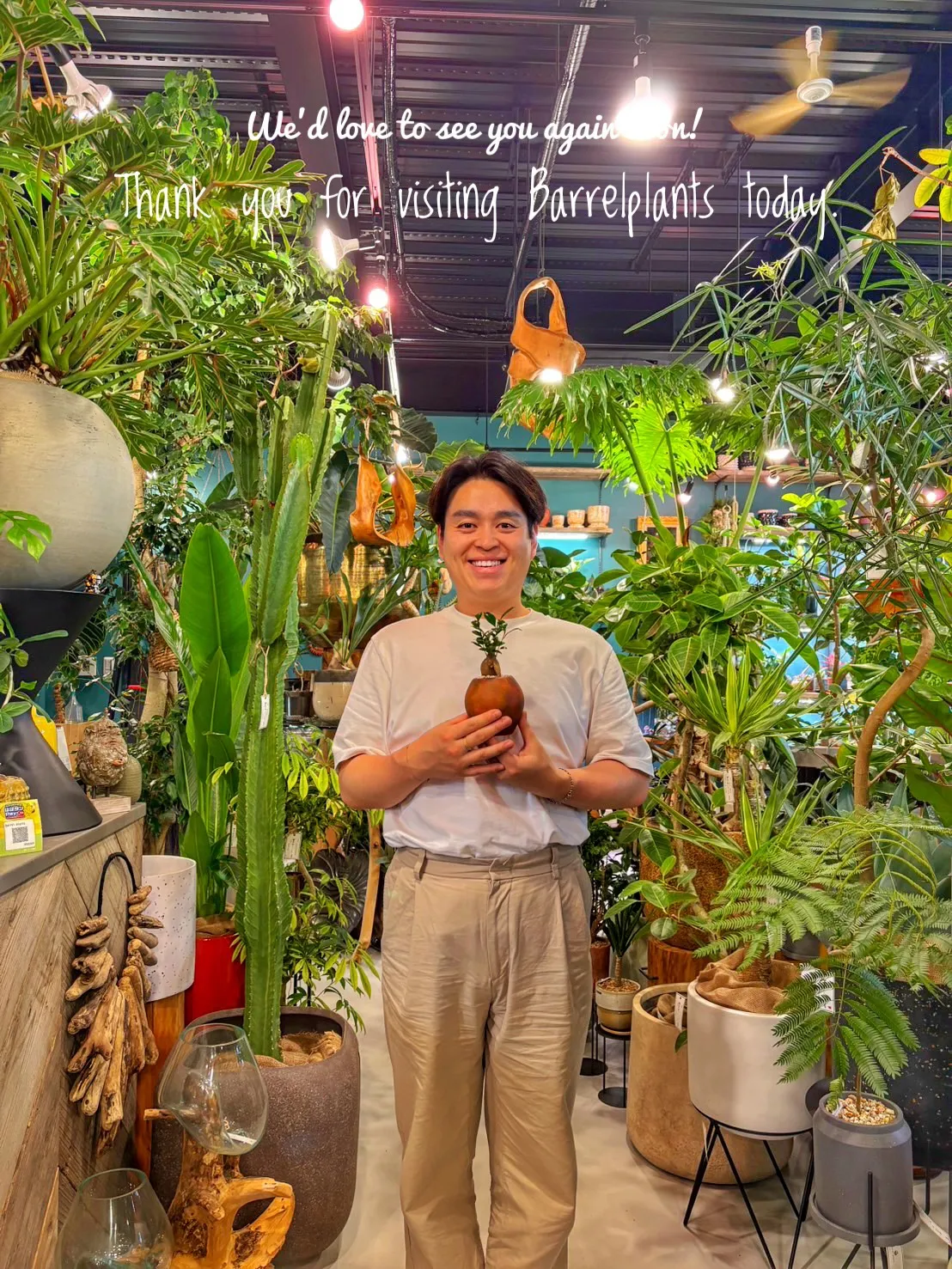 「好きな植物と出会う瞬間は、いつだって特別。