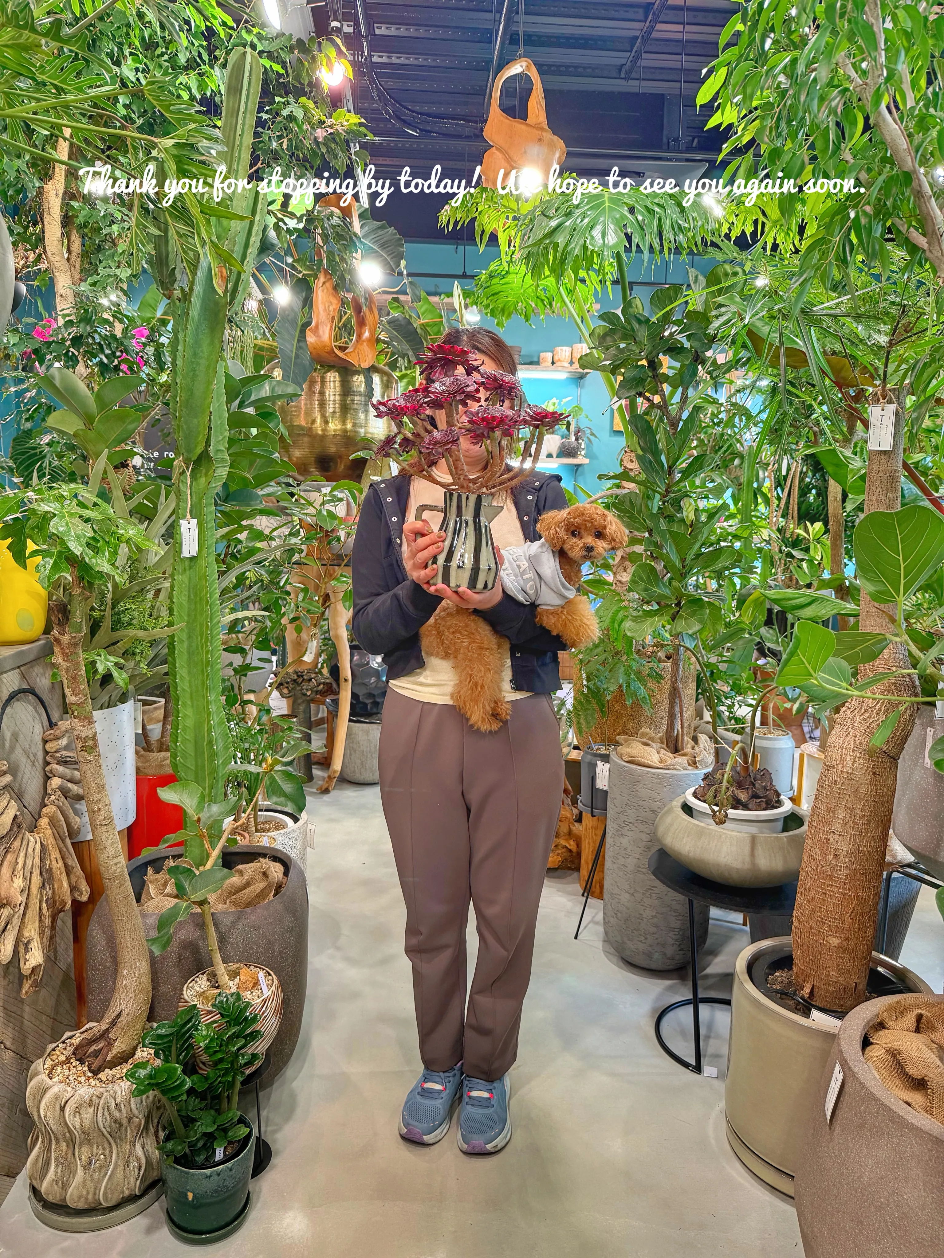 植物がつないでくれた、今日の素敵な出会いたち。