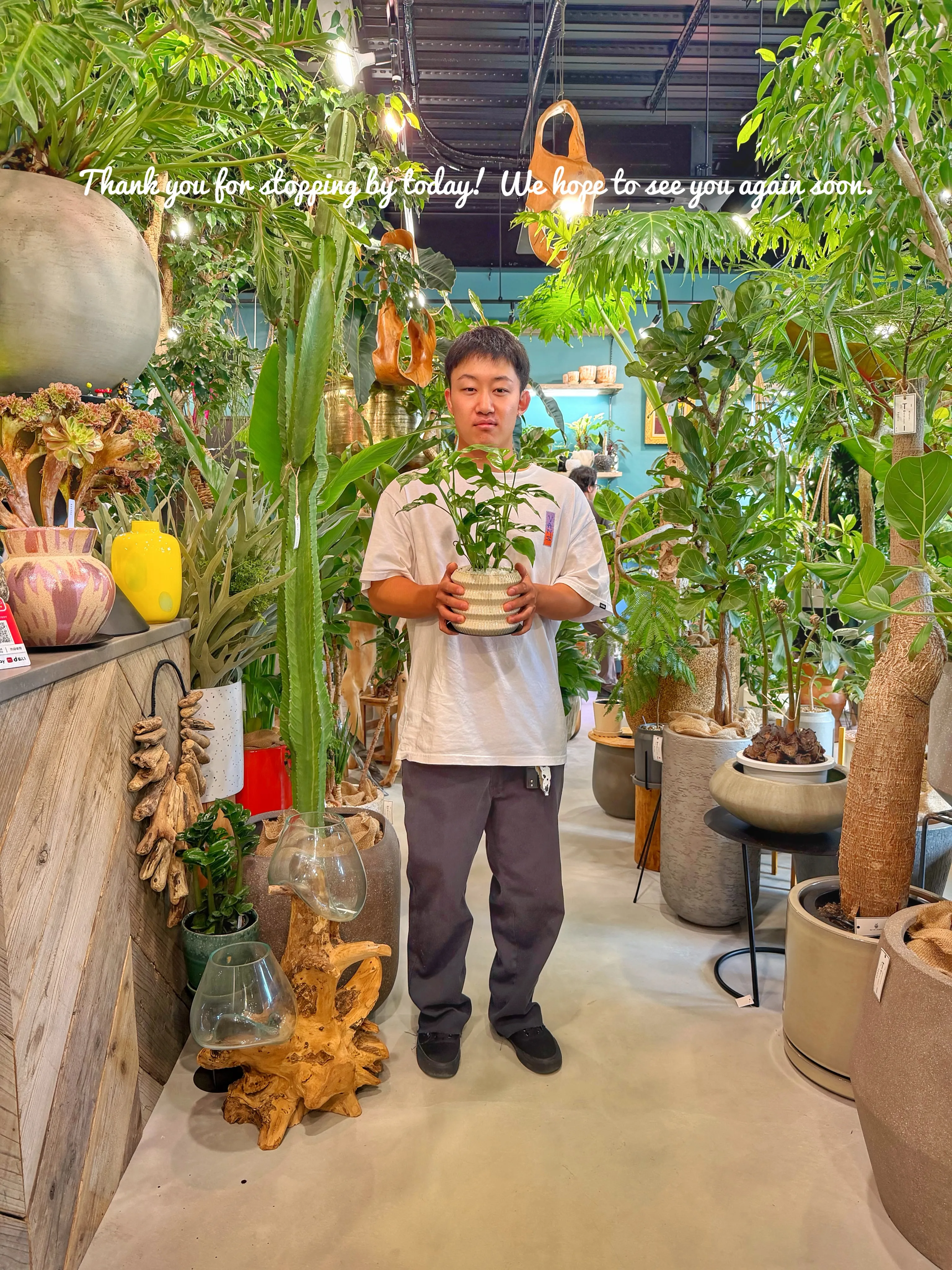 植物がつないでくれた、今日の素敵な出会いたち。