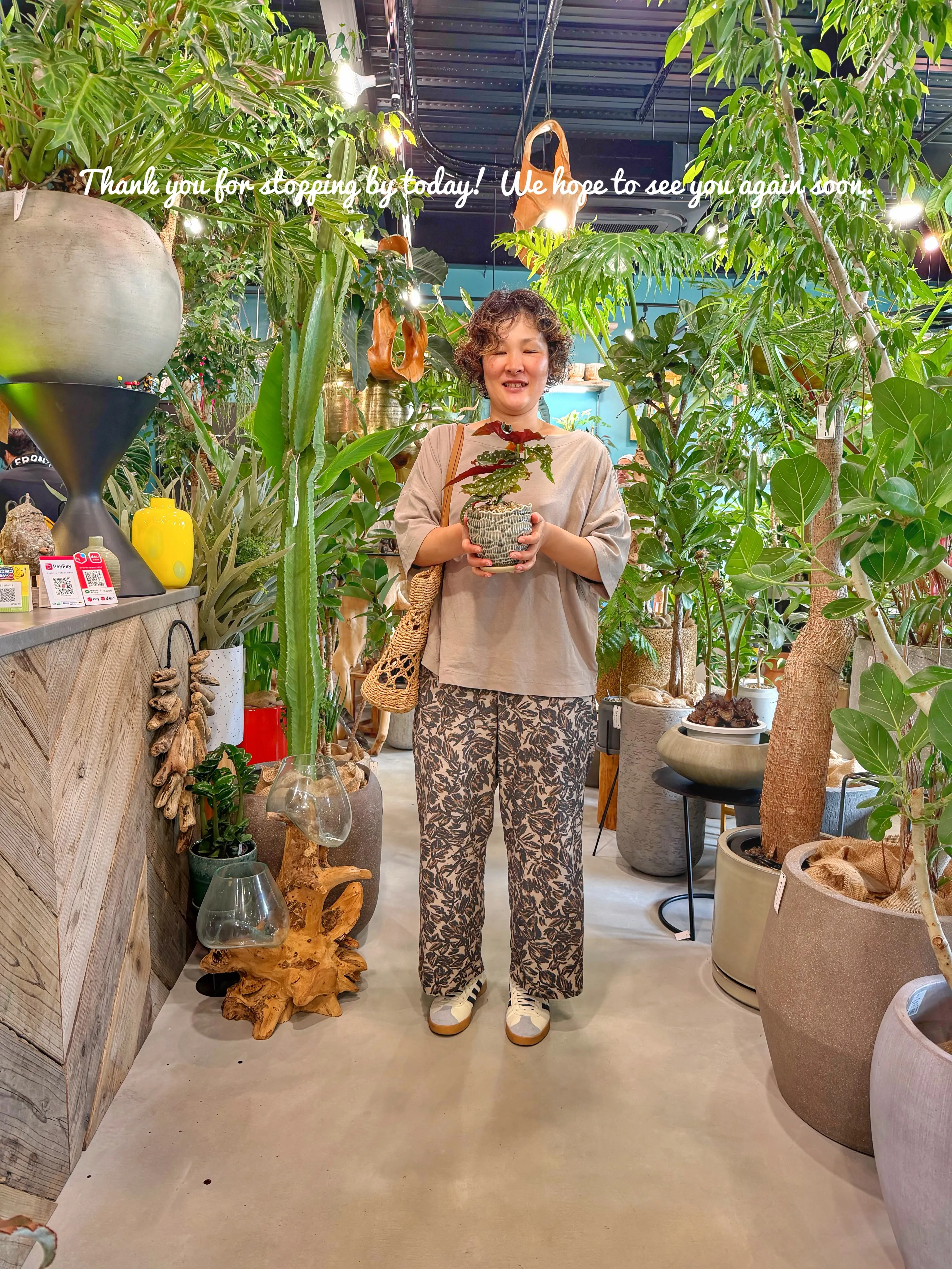 植物がつないでくれた、今日の素敵な出会いたち。