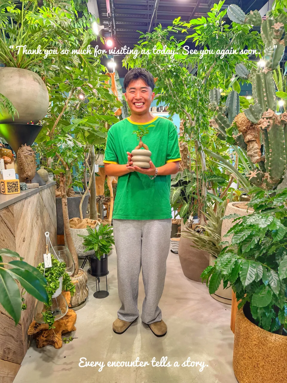 植物がつないでくれた、素敵なご縁。