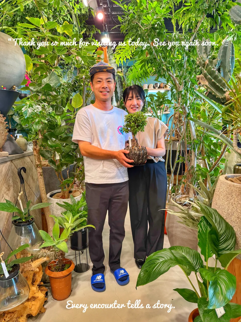 植物がつないでくれた、素敵なご縁。