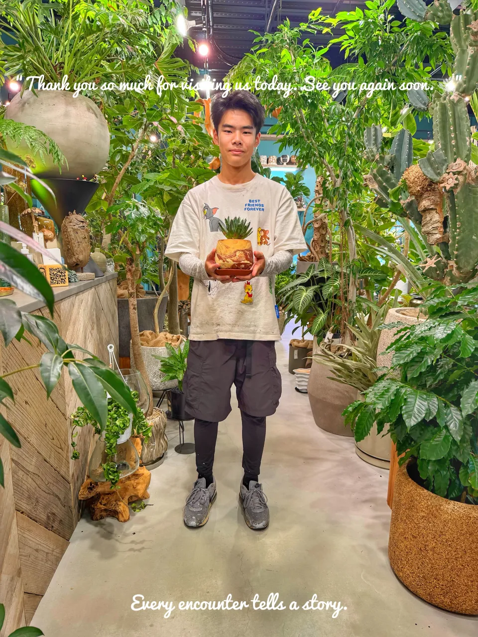 植物がつないでくれた、素敵なご縁。
