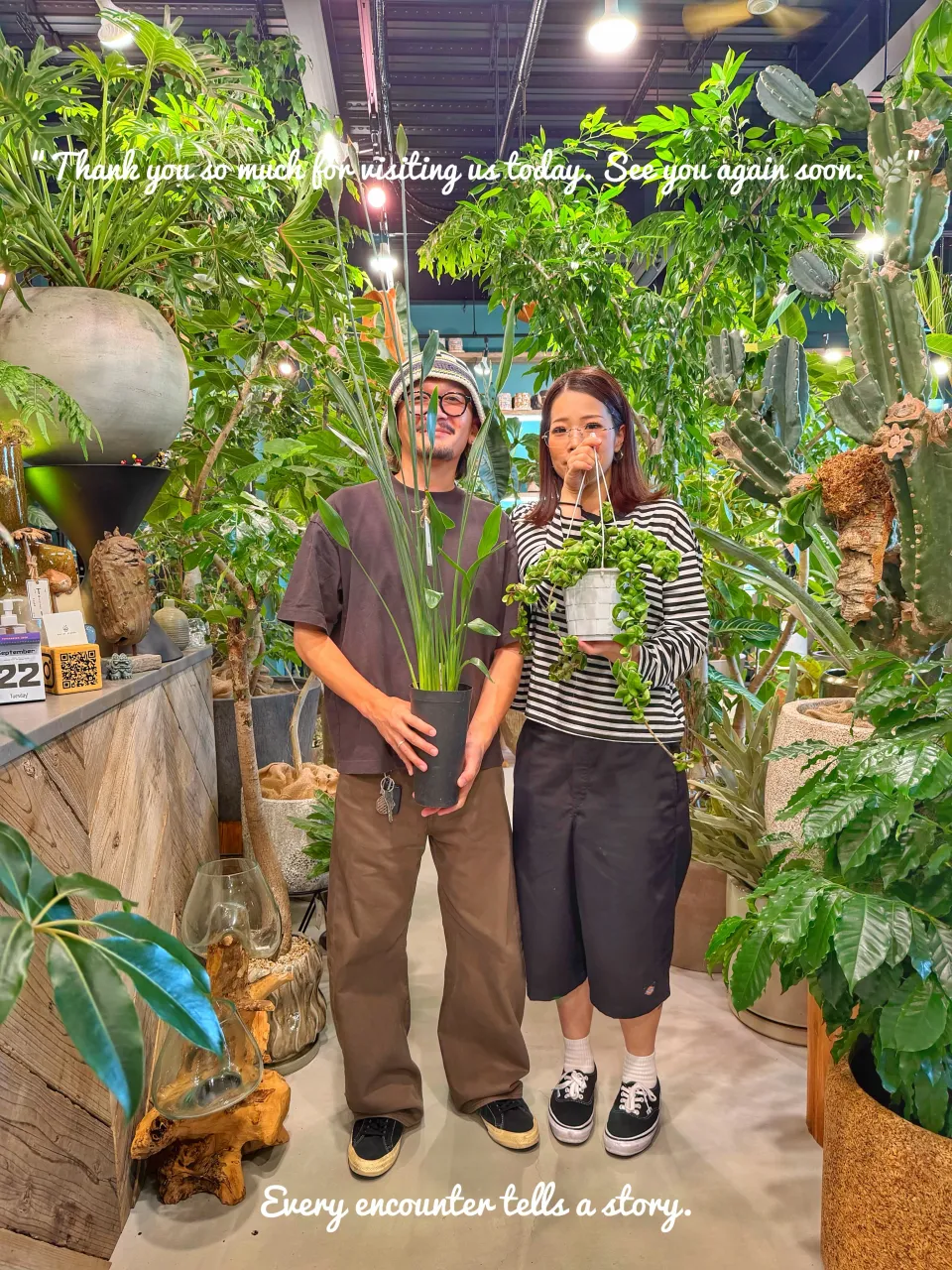 植物がつないでくれた、素敵なご縁。