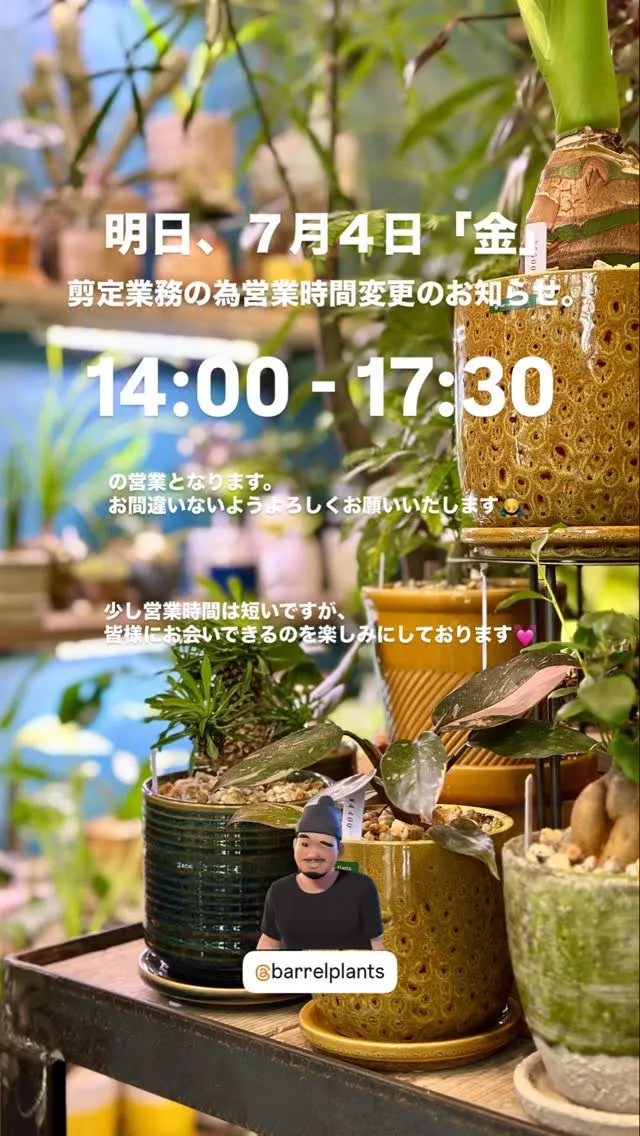 【兵庫県たつの市にある植物専門店、barrelplants/...